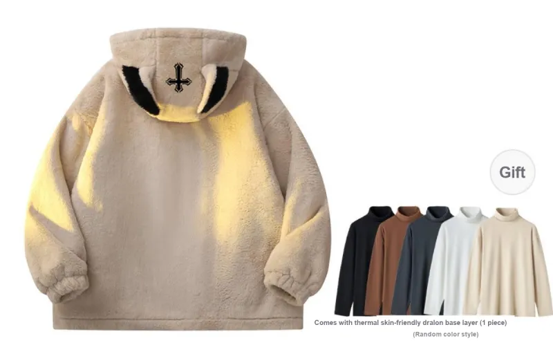 Qnxeey Velvet Jackets Unisex-24