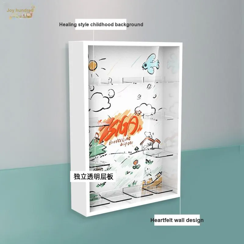 LIGHT YOUR BRICKS Compatibility Pop Mart Zsiga 'along The Way' Collection Display Case Model Accessories-2