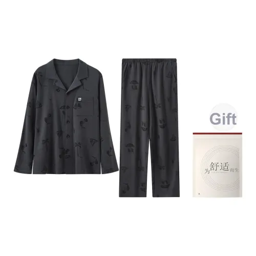 Red Beans At Home Пижамный комплект Мужская Сумка для покупок