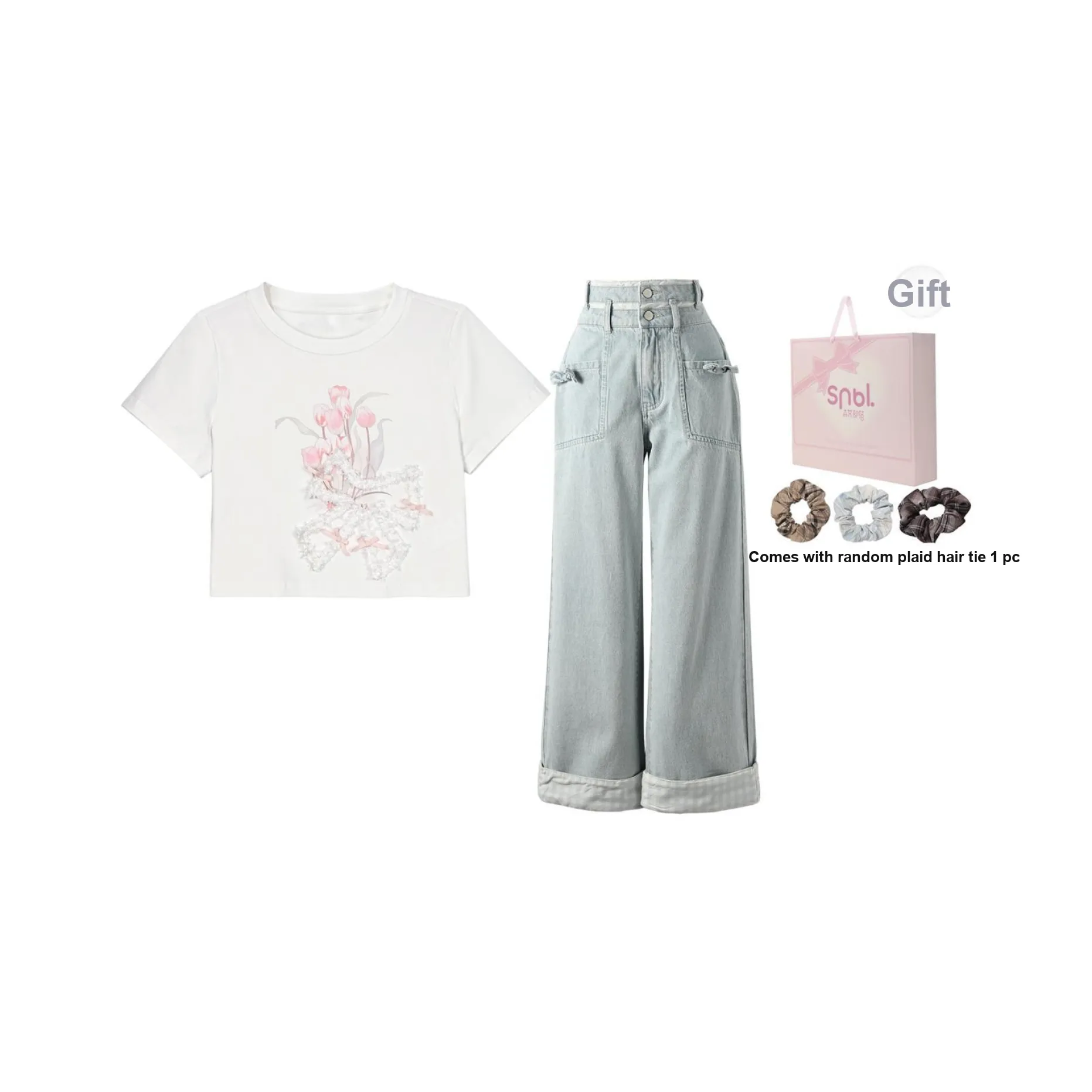 Snbl Брюки + T Рубашка Женские Повседневные Костюмы