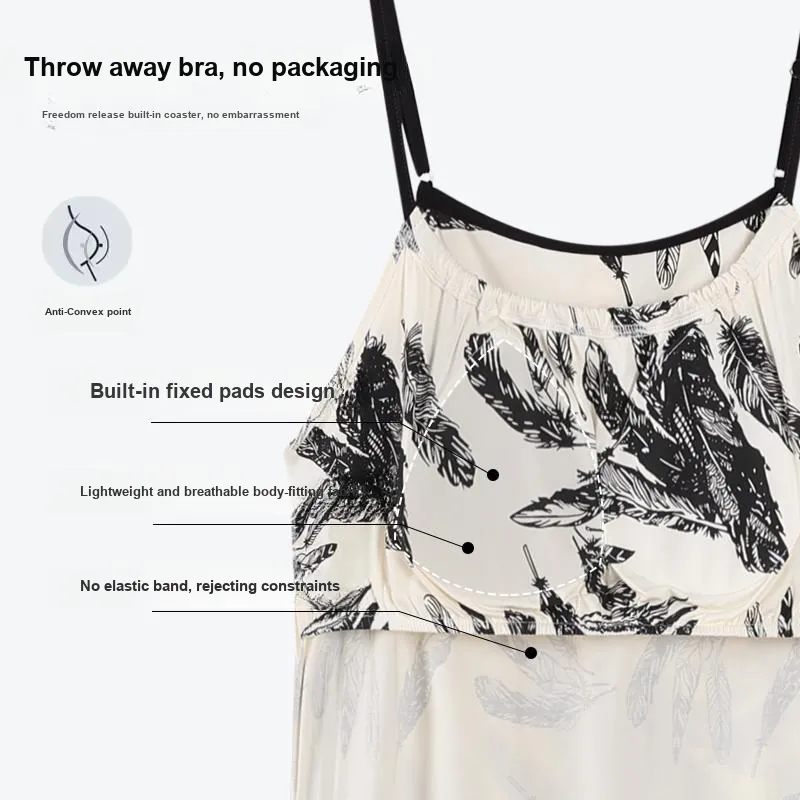 XIA.WA.ZHI.XIU Nightgown Women's Gift Box Set Image Color-3