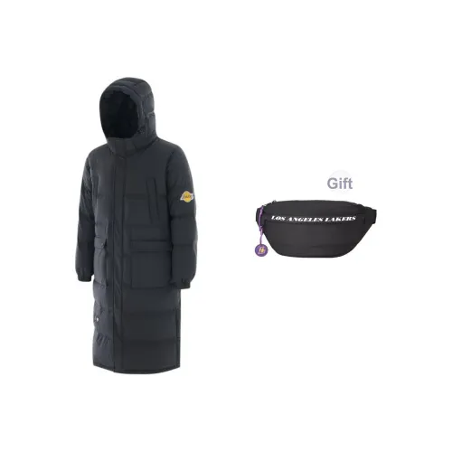 NBA Down Jacket Unisex Midnight Black