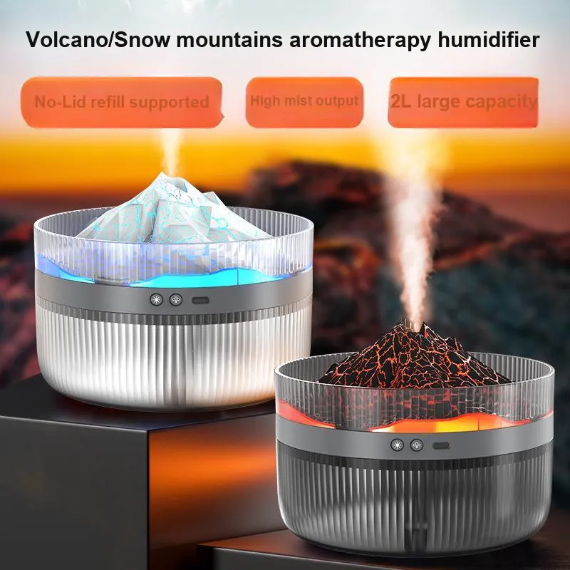 Snow Bunches Minimalist Modern, Creative Accessory Humidifier-1