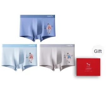 RED DRAGONFLY Cotton Panties Men's Box 3 Pack