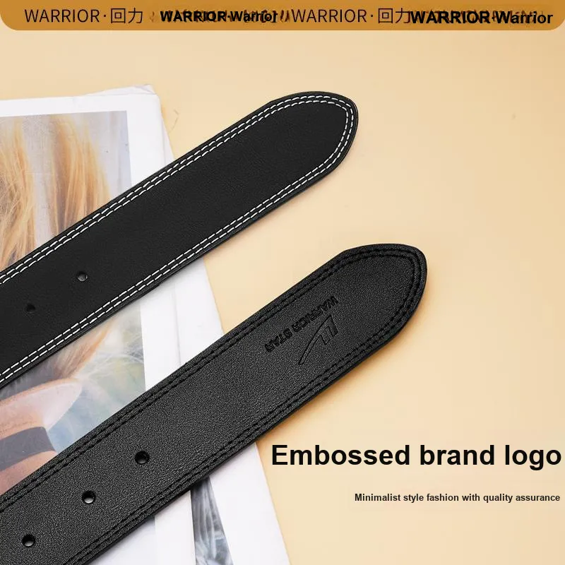 Warrior Bovine Split Transfer Leather Belt Women's 3.8cm-6