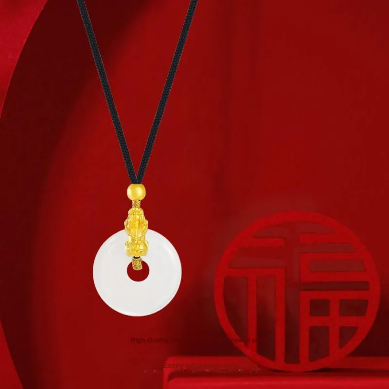 Master Kim Chalcedony Necklaces Unisex-2