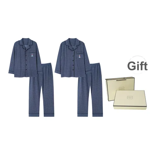 MIIOW Домашняя одежда и пижамы комплект унисекс 2 комплекта