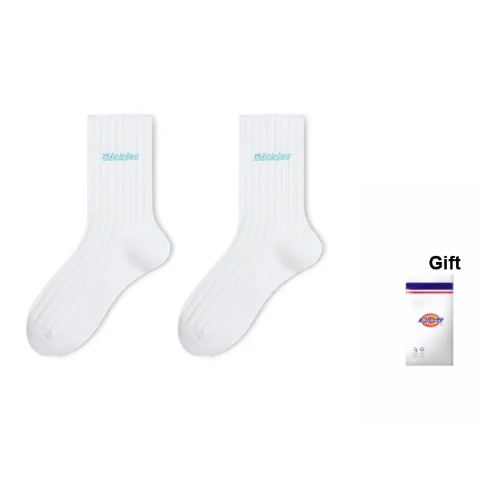 Dickies Отводящий влагу Дышащий Классический Вертикальные полосы Однотонный Осенний и Зимний Crew Женский