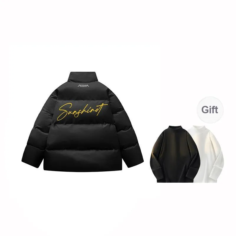 YAYA Down Jacket Unisex Pink White-25