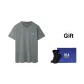 Medium Gray GA (Socks Combo)