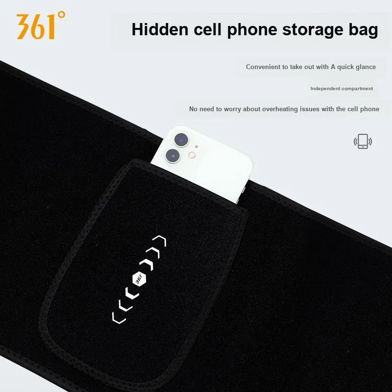 361° Back Support Braces Fitness Running Breathable Compression Protective OK Fabric Neoprene Unisex-10