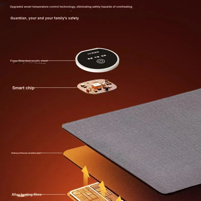 GULAN Newspaper Dimension Girlish Mouse Pad Extra Large Heating Desk SJC860 869 For Students Dormitory Office Writing-2