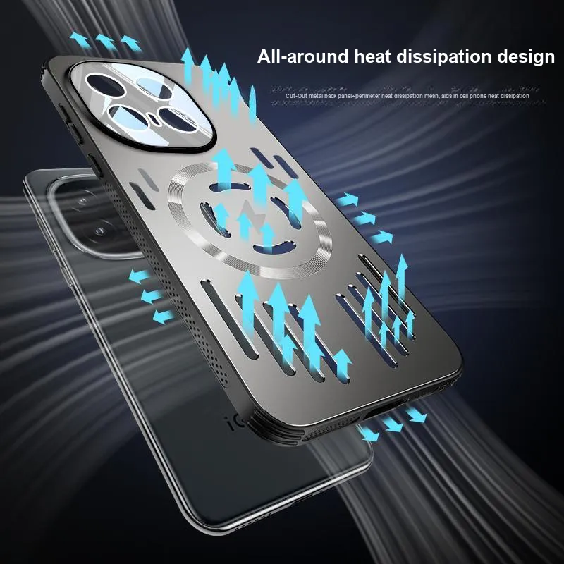 Yoobao Metal Impact Resistant, Heat Dissipation Phone Cases Iqoo12/iqoo12pro/13/neo10/neo10pro Business Formal-11