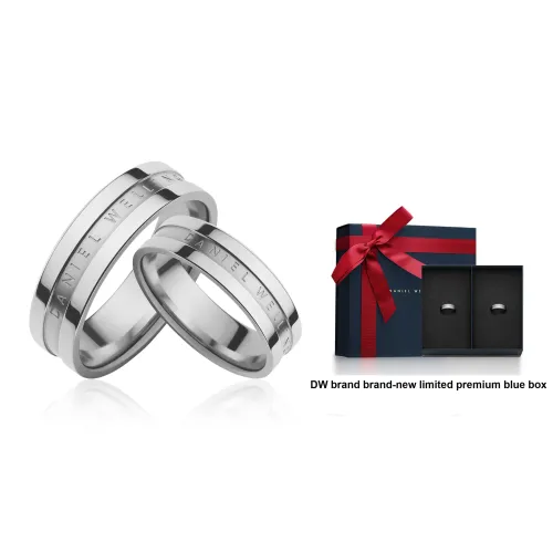 Daniel Wellington Сплав Кольца Унисекс Серебряный