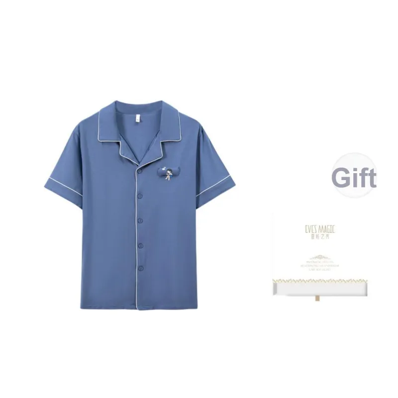 XIA.WA.ZHI.XIU Pajama Top Men's-24