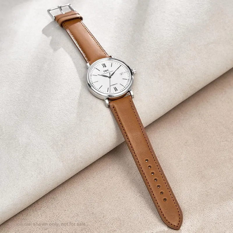 IStrap Longines Compatibility Watch Band 18/19/20/21/22mm Genuine Leather Material-11