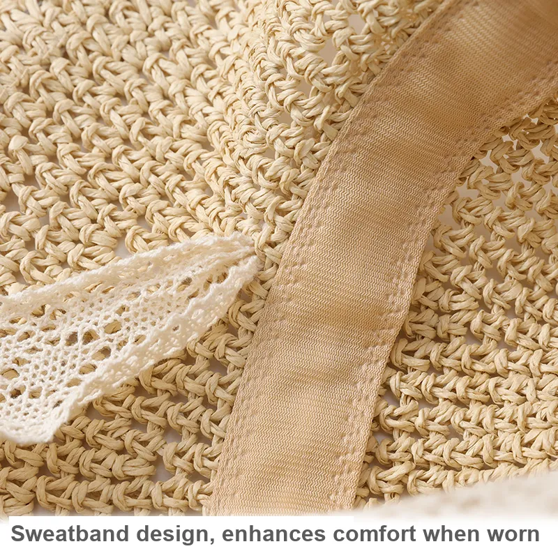 SEM/R Cellulose Material Sun Protection Hats Women's-7