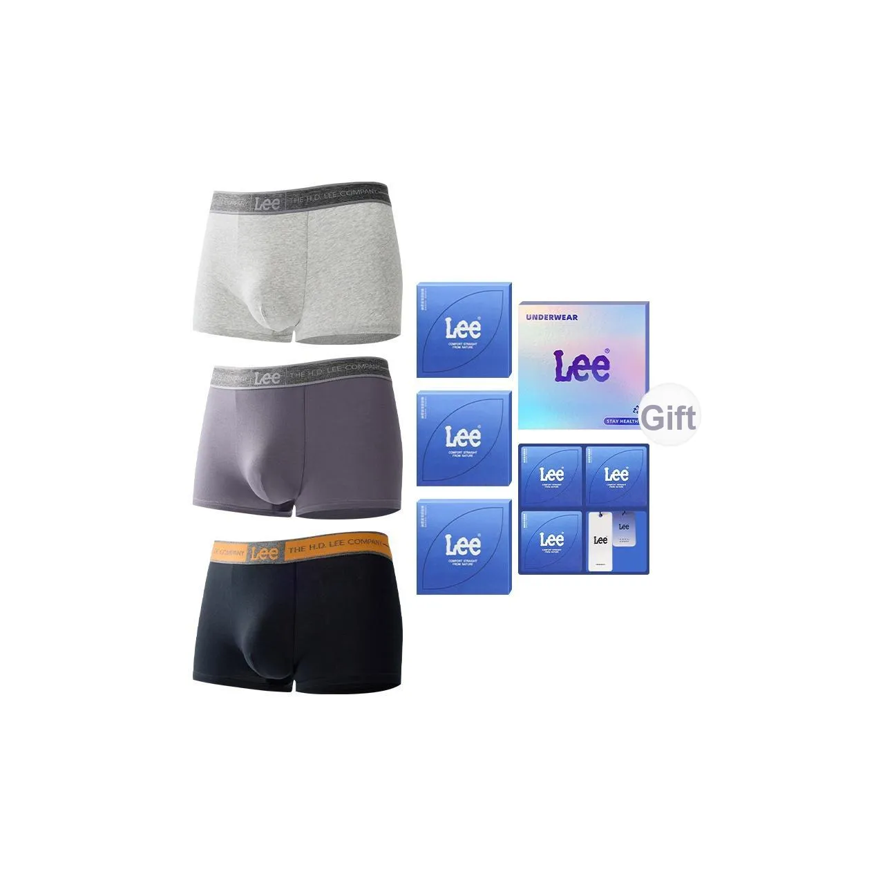 Lee Bee Qing 1,0 Men's Underwear Gift Box