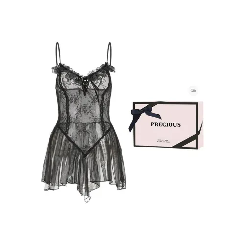 GOYN Ночная сорочка Женская Набор в подарочной коробке Черный