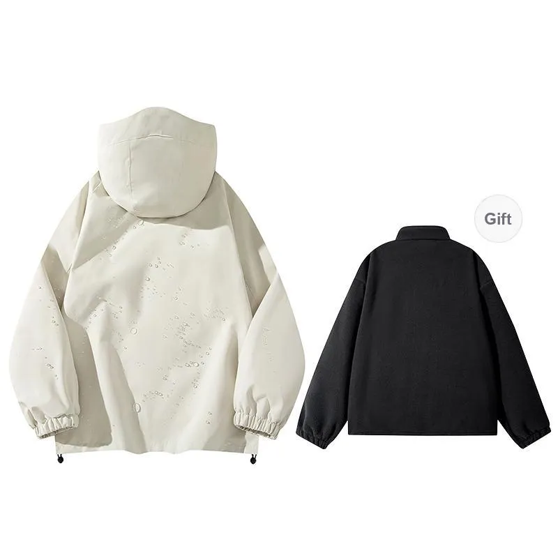FORIDER Water Resistant Windproof And Rainproof Windbreaker Jacket Unisex-14