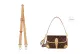 LV Baguette Bag 1.8 Original Color Shoulder Strap Beeswax Three-Section