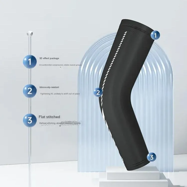 RIGORER Arm Guards Slip Resistant Black Polyester Basic Protective Equipment-4