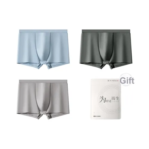 Red Bean Нижнее белье Мужской Сумка для покупок 3 шт