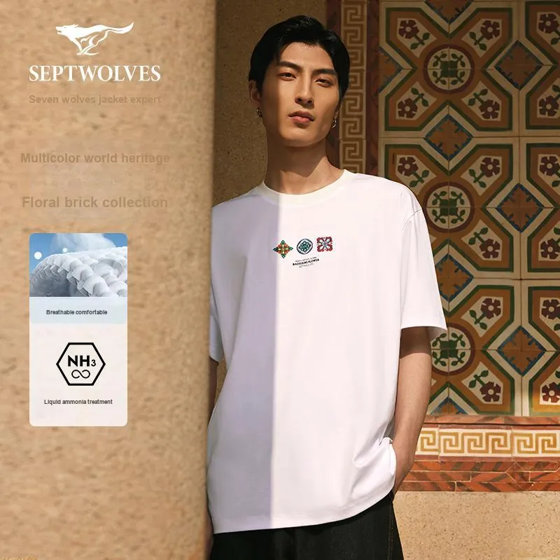 SEPTWOLVES T Shirt Shopping Bag Included Unisex-20