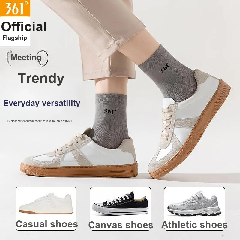 361° Mid Calf Socks Men's Combo Set-4