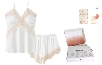 WANANNI Pajama Gift Box Women's White