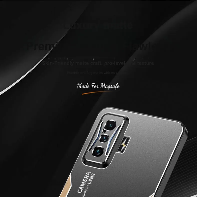 HUAZHONGBAO Metal Aluminum Alloy Phone Cases Compatibility With Redmi K50/K50 Pro/K50 Ultra/K40/K40 Pro/K30-1