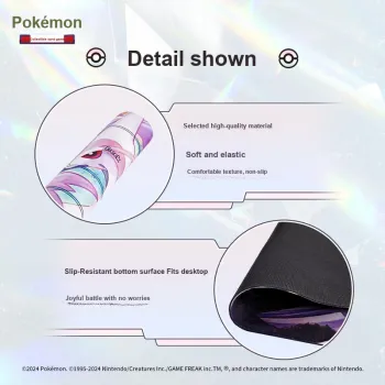 POKEMON Rubber Battle Card Pad Zhu Lan's Determination Card Accessories Single Pack