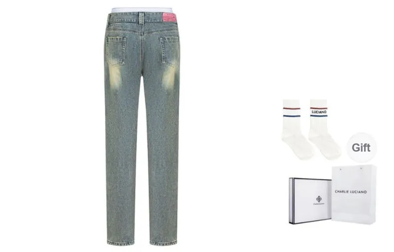 Charlie Luciano Jeans Women's Blue-1