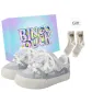 Blue Bowknot+Exclusive Shoe Box+Gift Socks