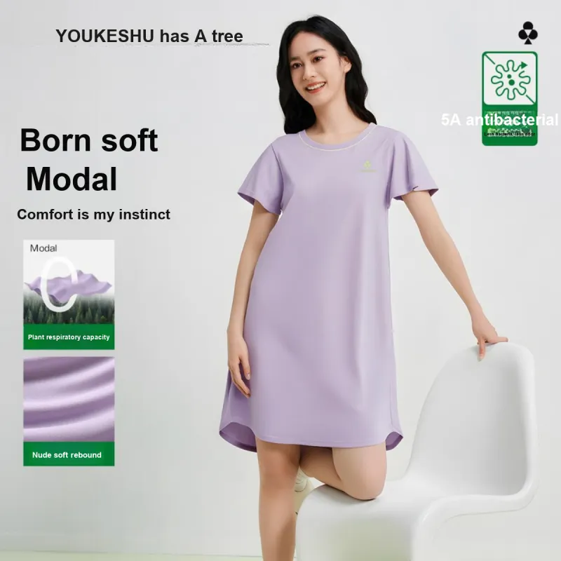 YOUKESHU Nightgown Women's Shopping Bag-17