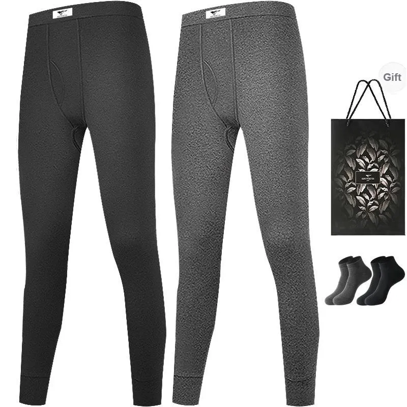 SEPTWOLVES Thermal Pants Men's 2 Pack+Shopping Bag