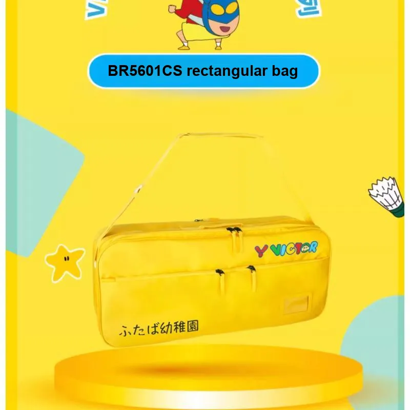 VICTOR Badminton Racket Bags Crossbody Bag Yellow Unisex-3