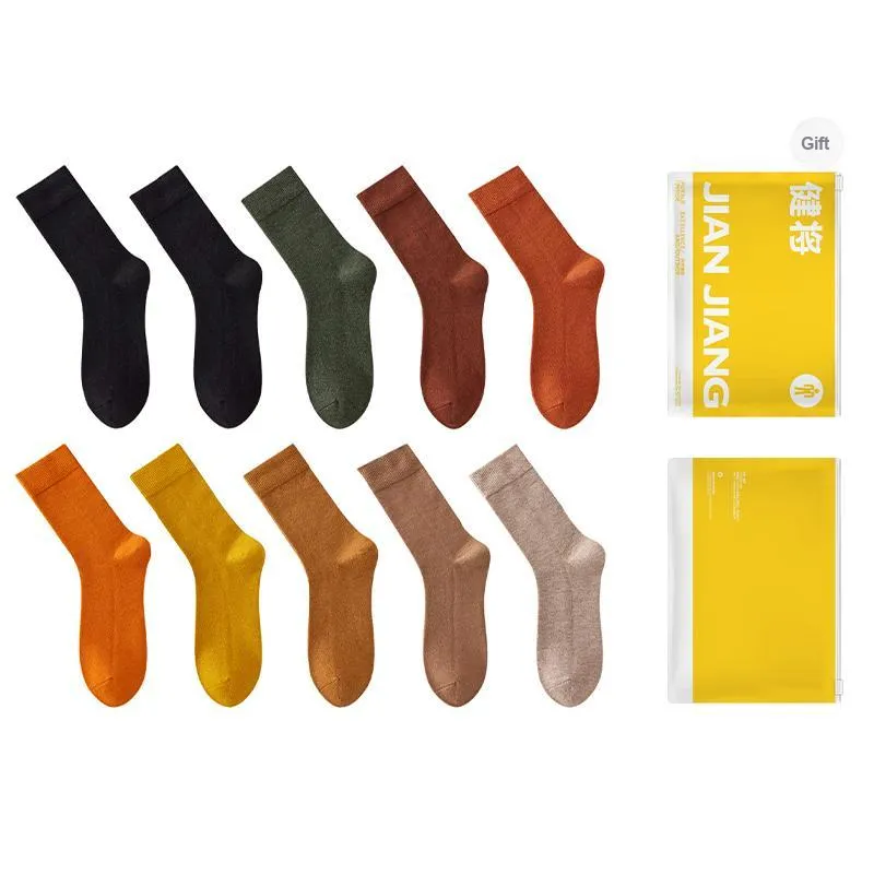 Master Mid Calf Socks Women's Shopping Bag Combo Set-11