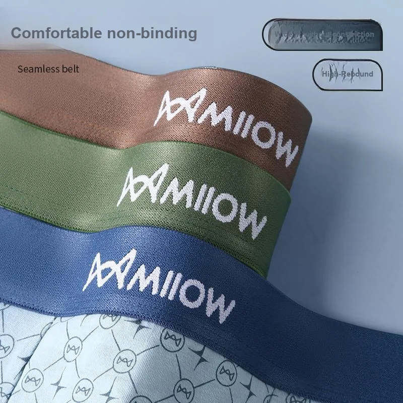 MIIOW Trend Party Series Underpants Men's 4 Pack-29