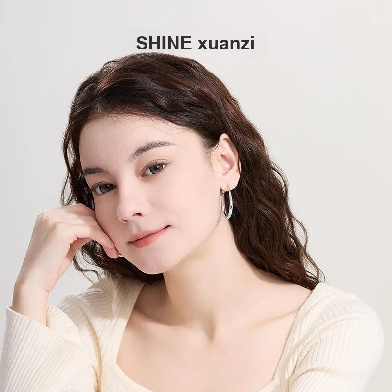 SHINE 925 Sterling Silver Earrings Women's-10