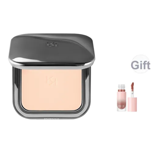 KIKO Natural Matte Powder Прозрачная Точно подходящая Неломкая Выравнивание тона кожи Контуринг 12г Коробка