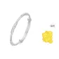 [May & Free Cell Phone Sticker]Pomegranate Blossom Sterling Silver Bangle