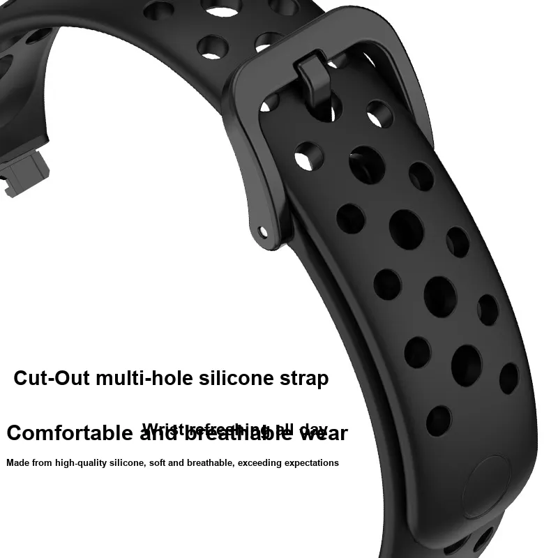 CHRROTA Watch Band Huawei Compatibility 220.4mm Silicone Material-1
