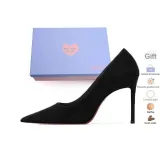 Black Suede 8CM[Gift Box Set]