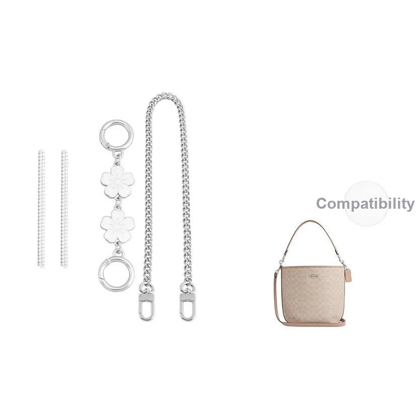 Luxury Care Artisan Workshop Alloy Bag Accessory Women's Silver