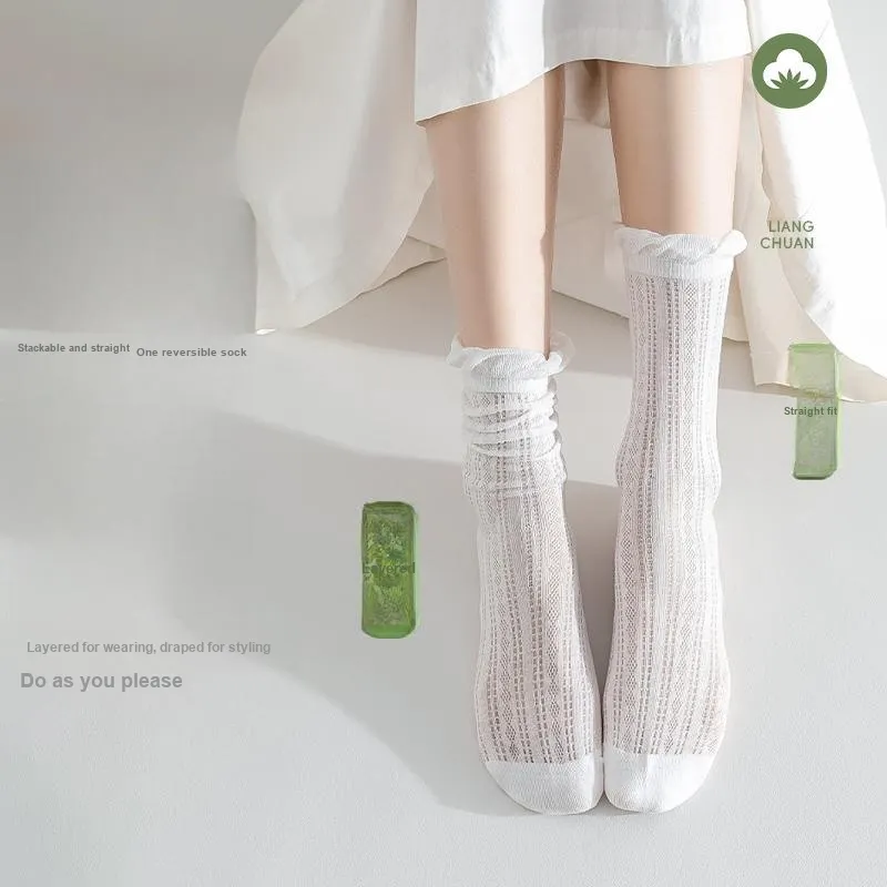 MIIOW Knee High Socks Women's 5 Pack-1
