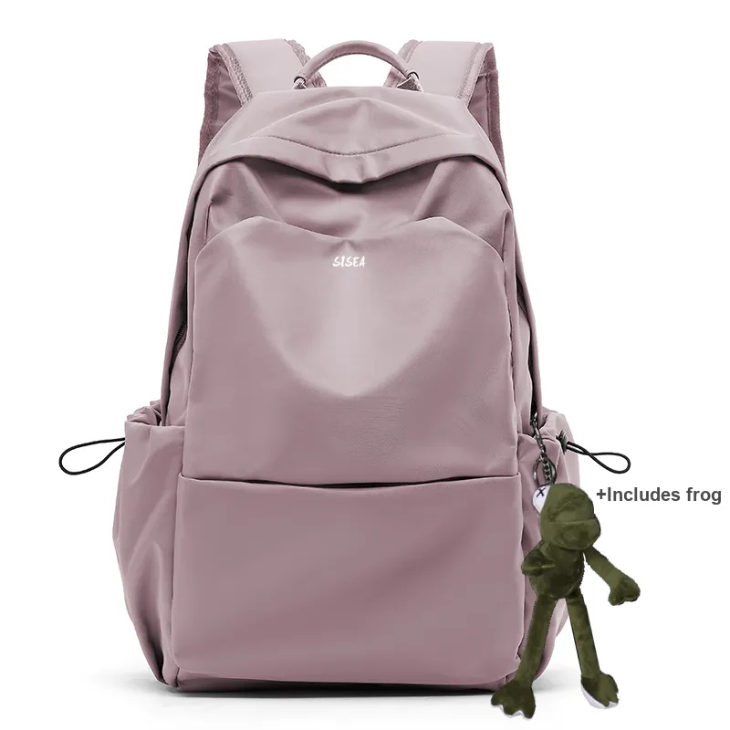 Sisea Fabric Backpack Travel Laptop Bag Regular Unisex Multicolor-175
