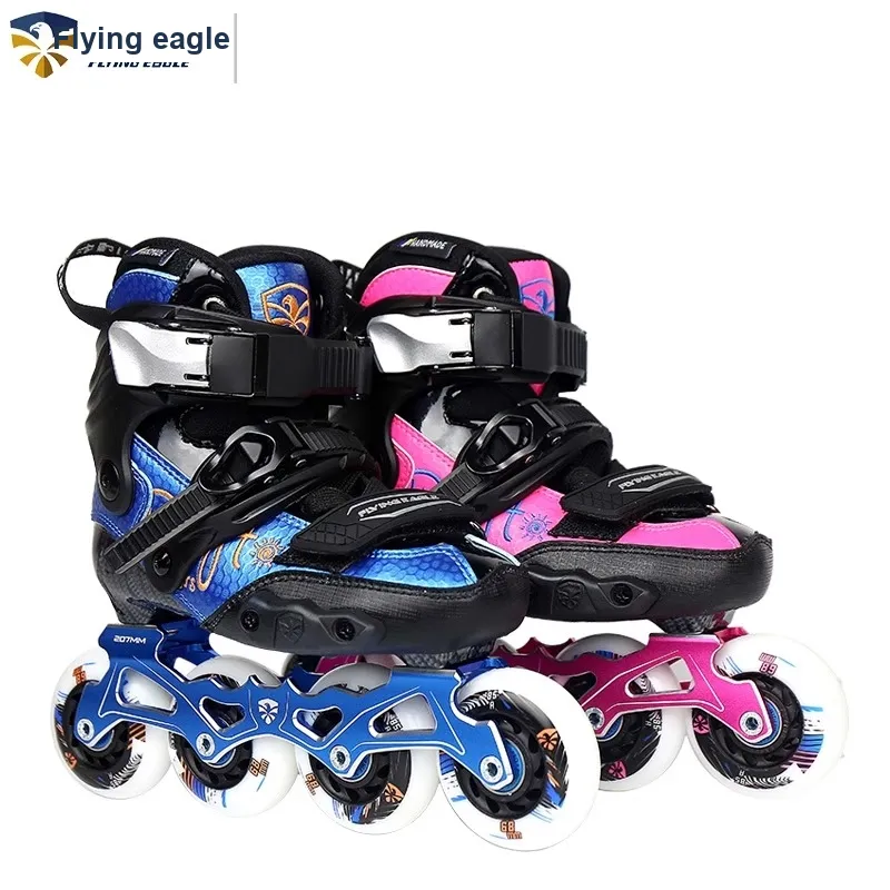 FLYING EAGLE Inline Skates Casual Streetwear Everyday Unisex 29 37 Blue Pinkish purple-1