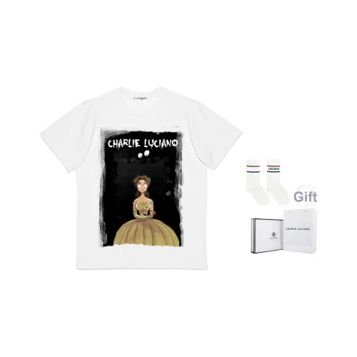 Charlie Luciano T-Shirt Унисекс Белый