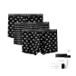 3-Pack Gift Box Set[Block Print+Letter Print+Block Print]
